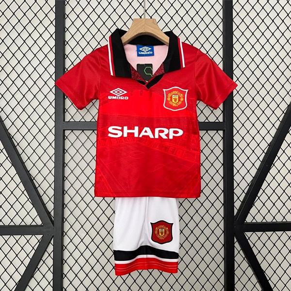 Camiseta Manchester United 1st Niño Retro 1994 1996
